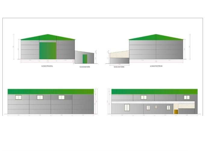 PROYECTO DE NAVE ALMACÉN AGROPECUARIO EN SALERES